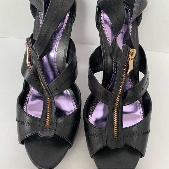 Black Sam Edelman Heels In Size 9B - Picture 2 of 5